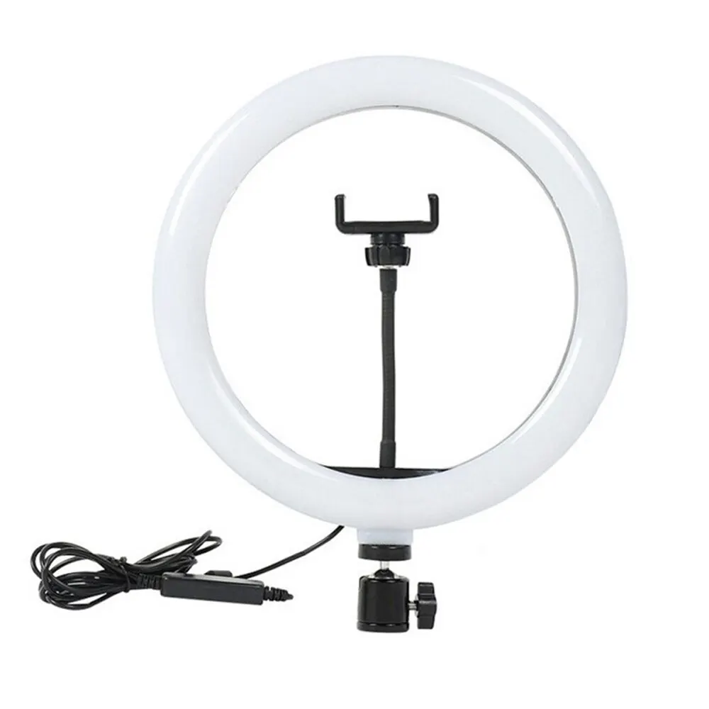 10/8/6/12 Inch Self-Timer Ring Light Photography Fill Light LED Ring Light Kit for Video Recording and Live Broadcast Equipment
