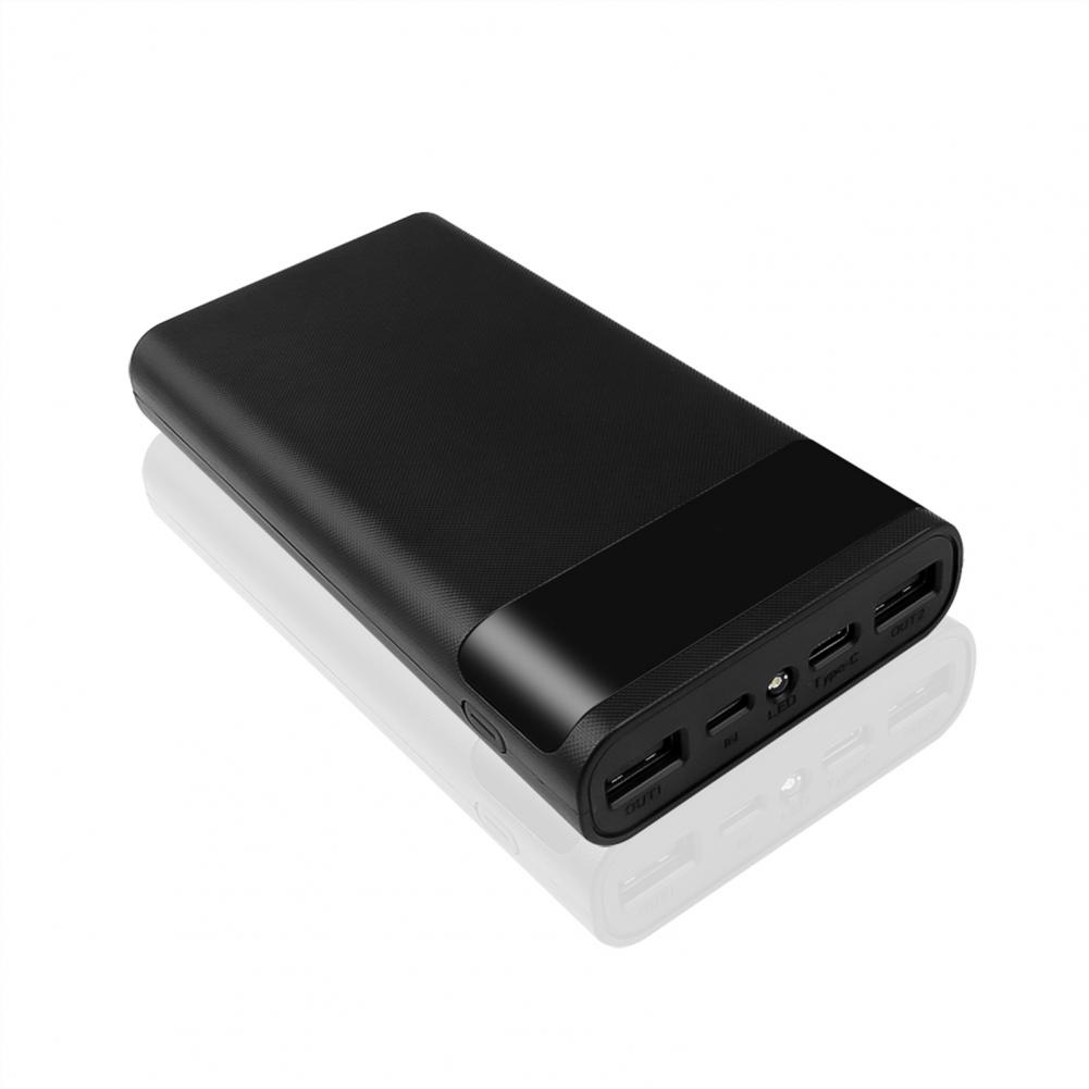 Durable Battery Charger Case Long Service Life Large Capacity 20000mAh Power Bank Shell Fast Charging Durable Battery Charger Case Long Service Life Large Capacity 20000mAh Power Bank Shell Fast Charging